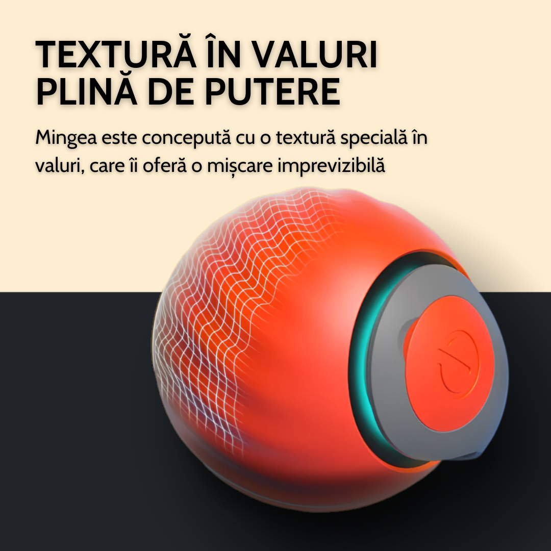 Zburli™ – Mingea interactivă pentru pisici și căței