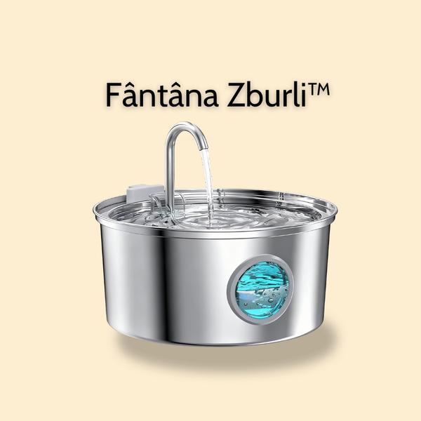 Zburli™ – Fântâna care menține apa mereu proaspătă