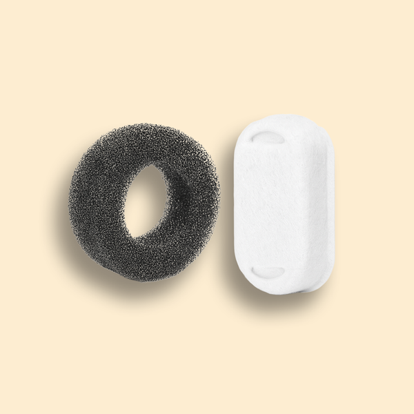 Zburli™ – Set filtre pentru fântână - pre-filtru și filtru cu cărbune activ